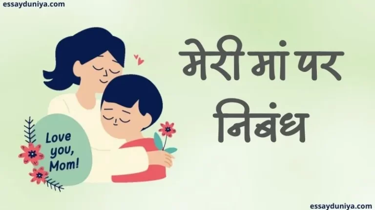 Essay on My Mother In Hindi